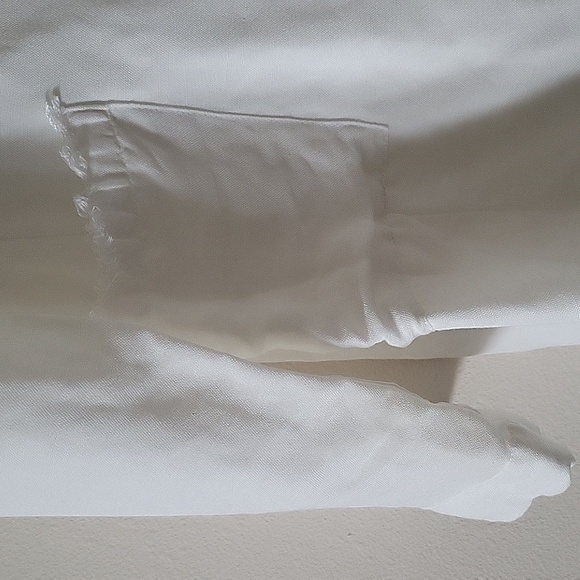 Show Me Your Mumu White Linen Escape Blazer Romper Size Large - Picture 4 of 9